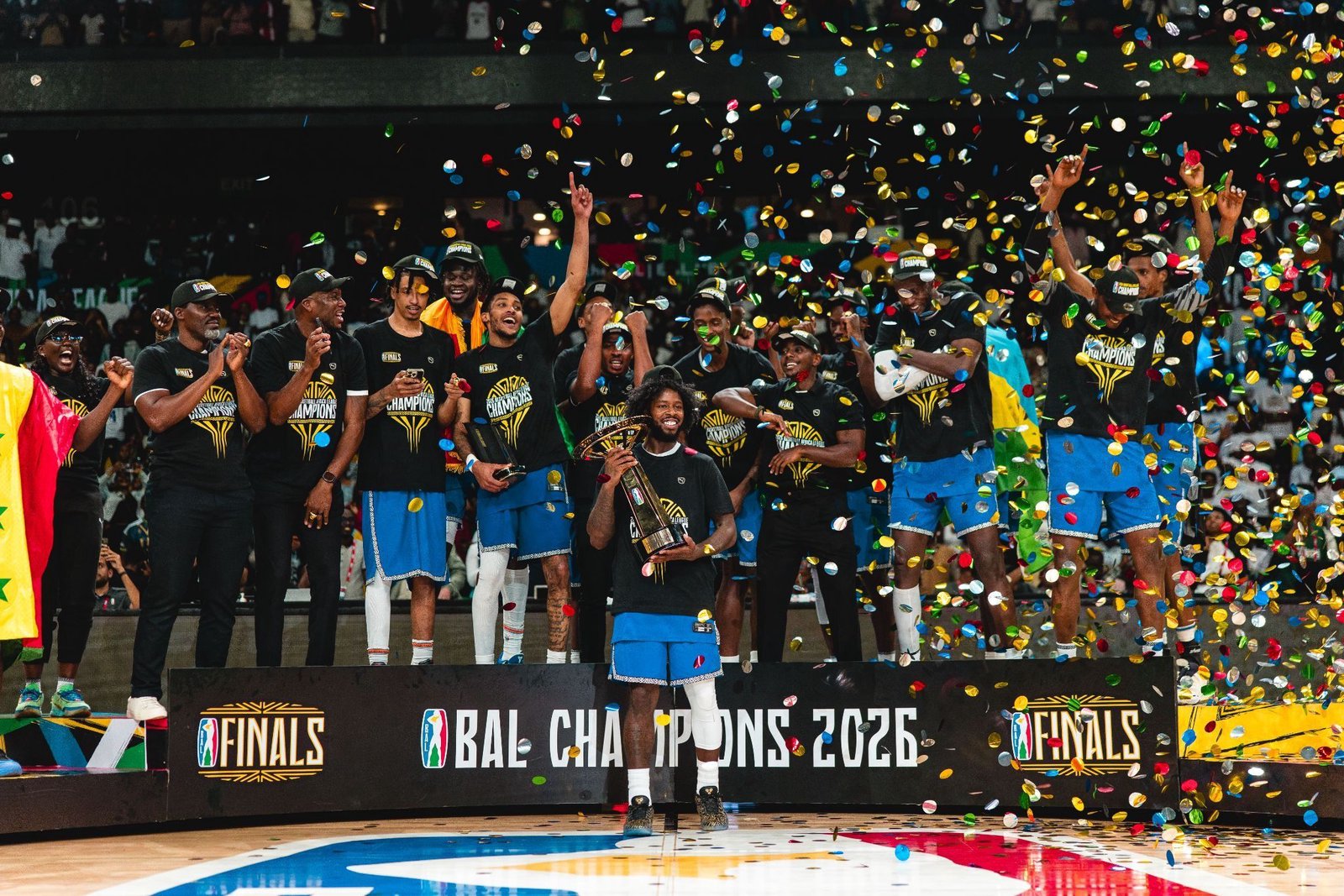 Rwanda wins Basketball Africa League Championship