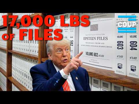 This Man Printed 17,000 POUNDS of Epstein Files