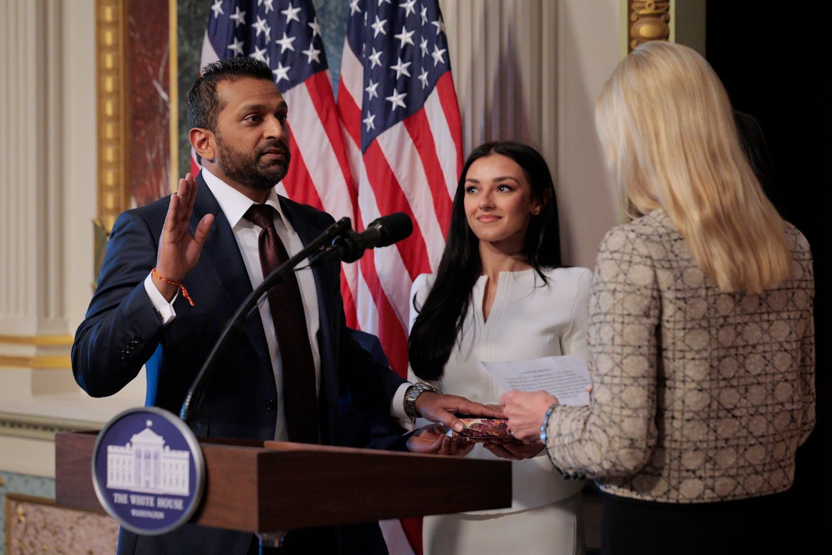 Kash Patel’s 27-Year-Old Girlfriend Sues Over Report She’s Using FBI