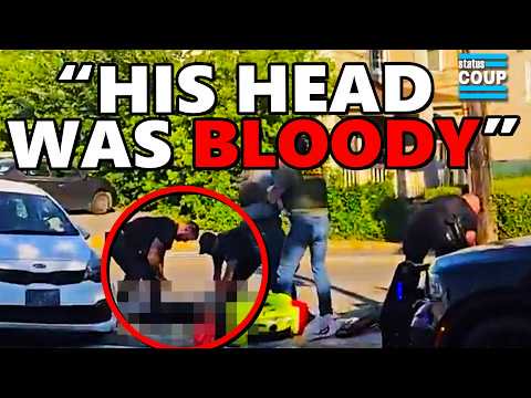ICE Handcuffed Man After EXECUTING HIM