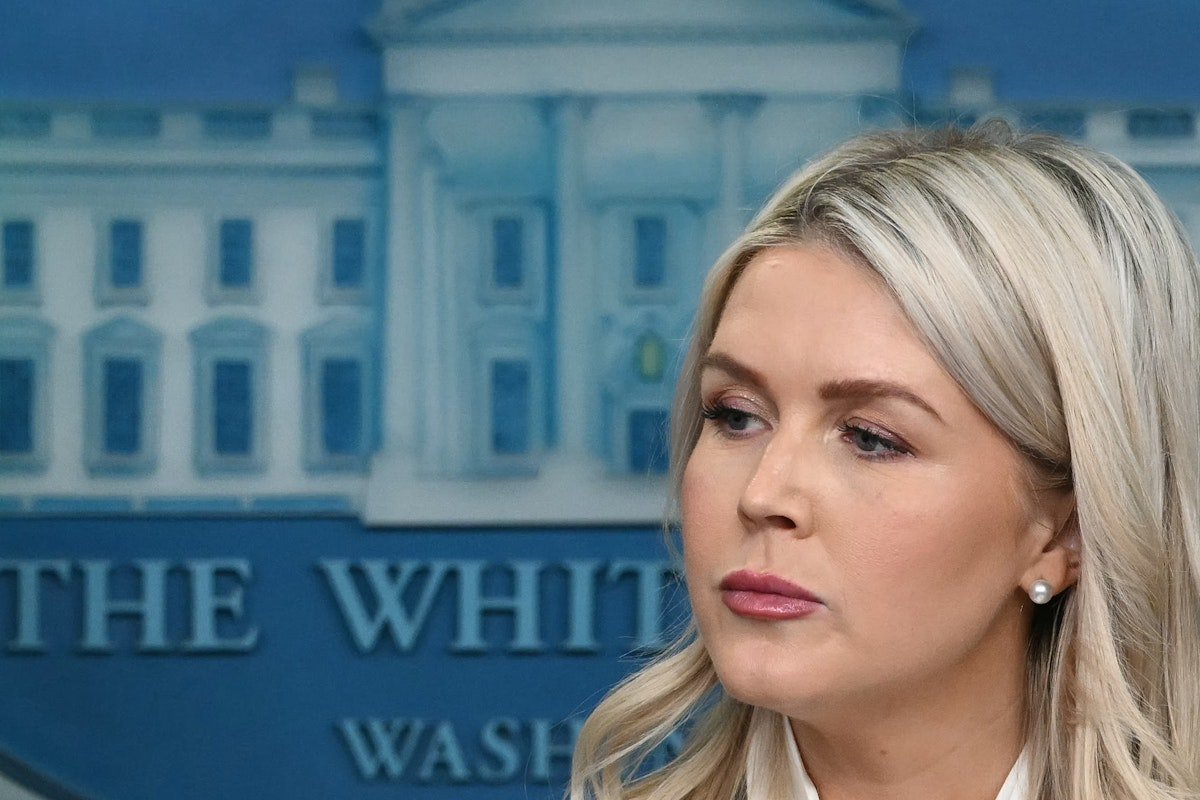 Transcript: Trump Press Sec Boils Over in Fury as GOP Iran Angst Grows