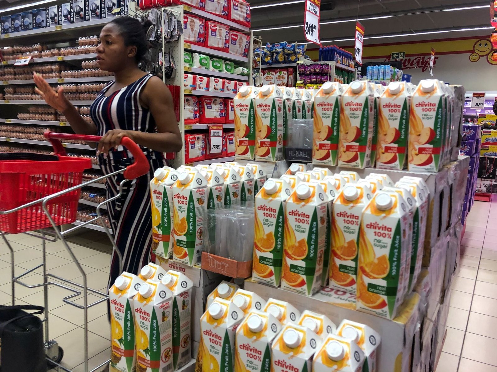 Inflation in South Africa, Nigeria increasingly diverging