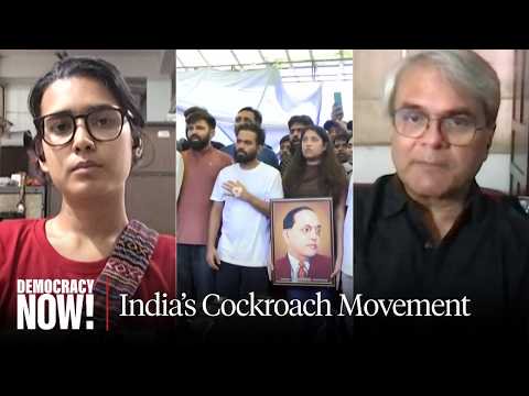 India Unleashes "Massive Crackdown" on Youth-Led Cockroach Mvmt After Education Minister's Ouster
