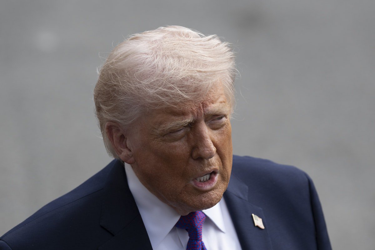 “Rotten”: Trump Lashes Out at Female Reporter Over 2020 Election Lies