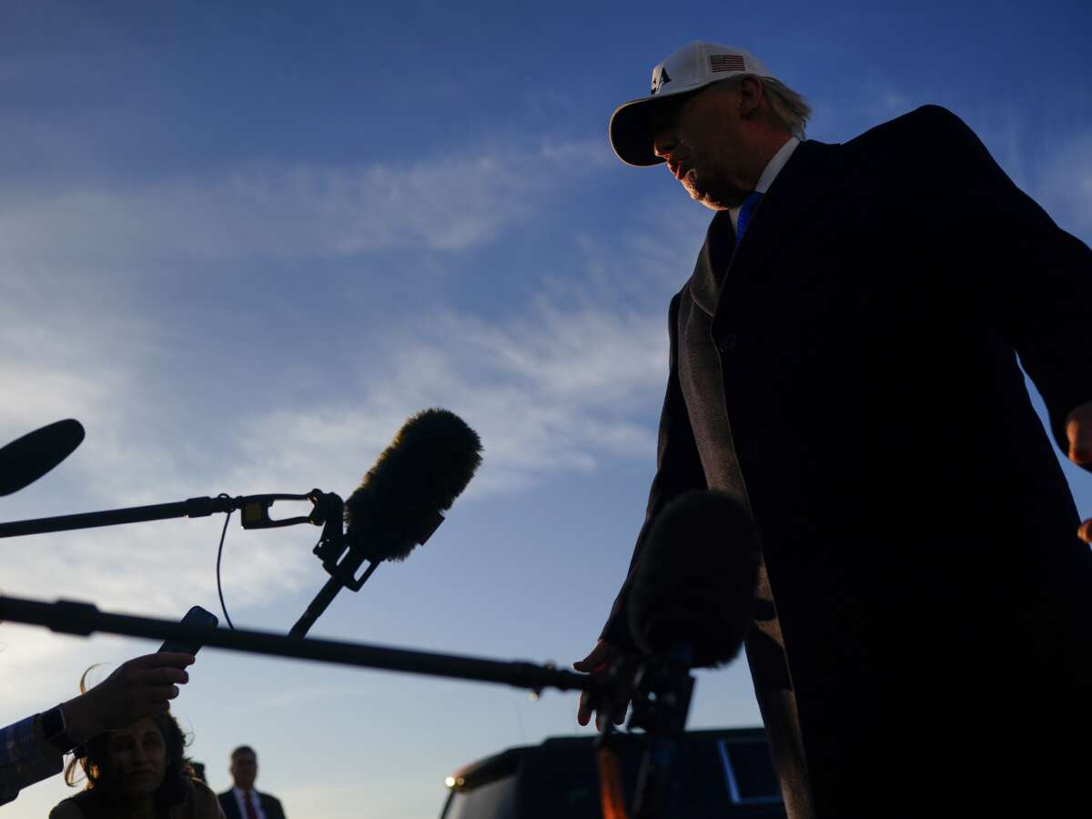 Trump Floats Treason Charges Against Media Outlets Over Iran War Coverage
