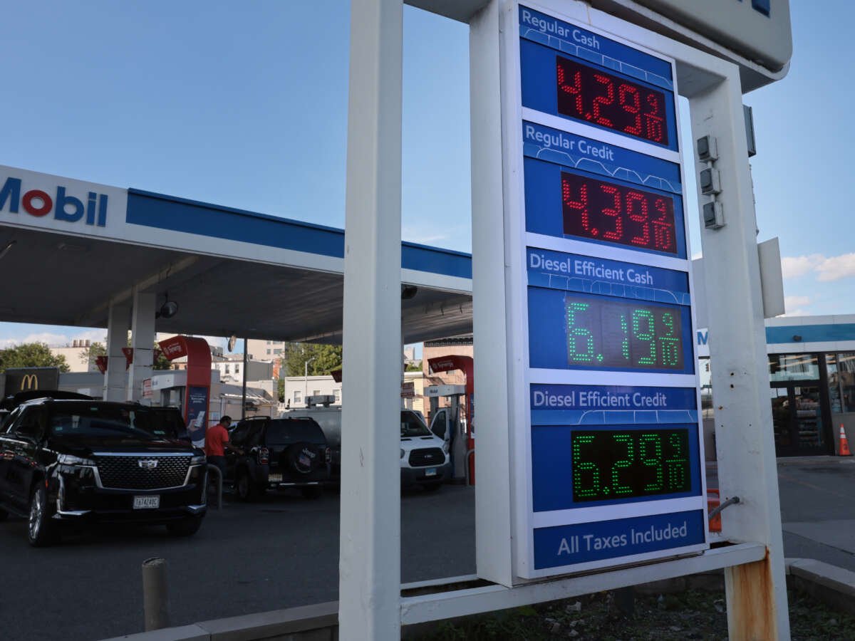 Republicans Panic as Gas Prices Hit Another Record High Ahead of Midterms