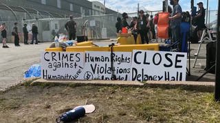 "They Are Not Alone Inside": Protests Outside Newark ICE Jail Support Hunger-Striking Detainees