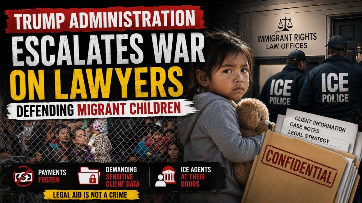 ICE Tries To Raid Legal Offices, Demanding Files On Migrant Children