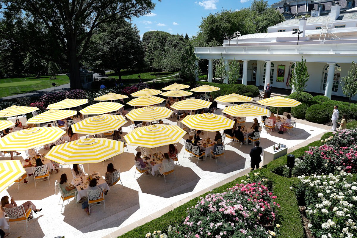 Trump Makes Another Addition to White House Rose Garden Overnight