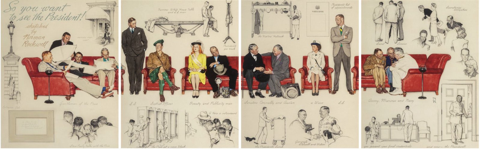 A Norman Rockwell may return to the White House