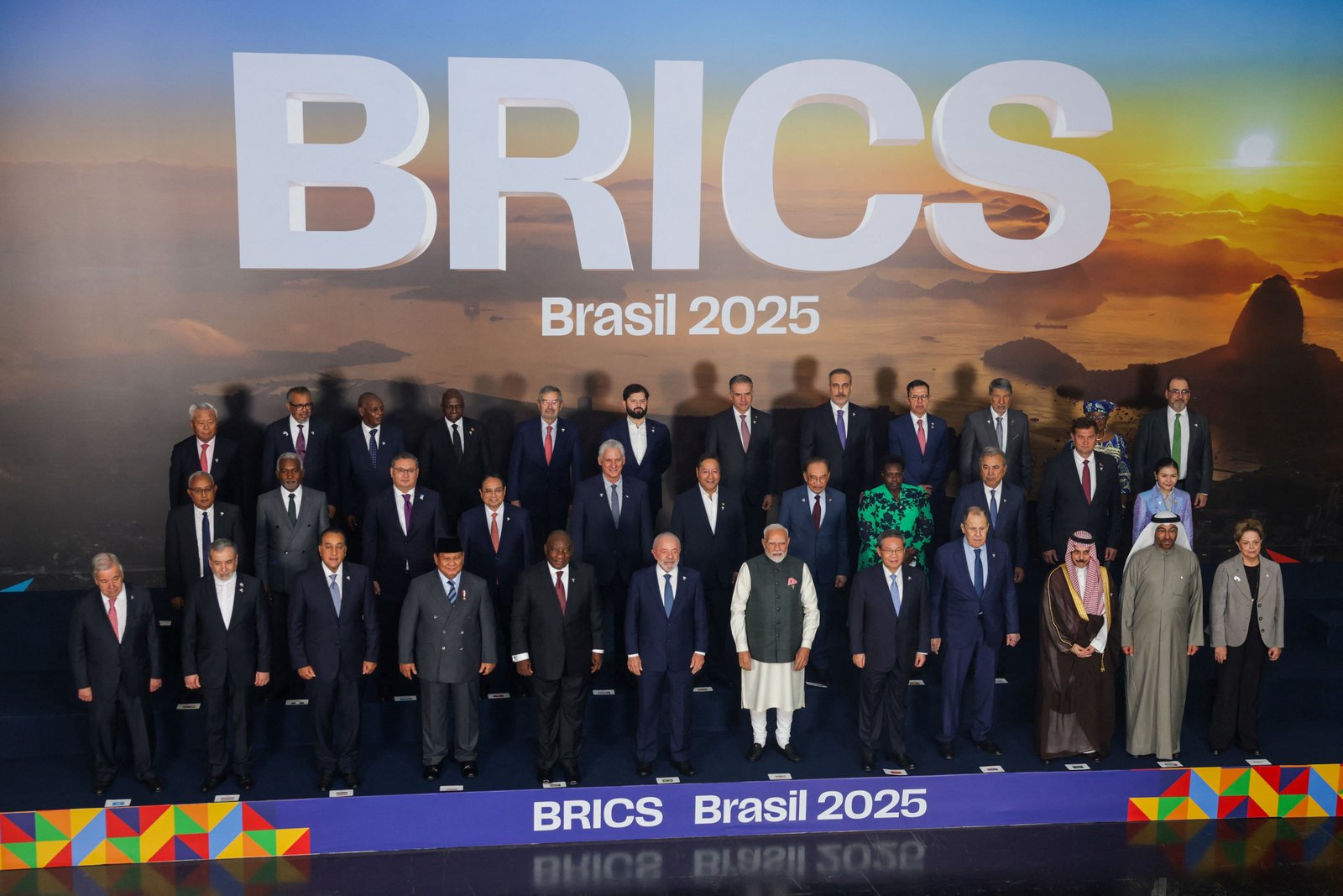 BRICS nations meet for talks to counter US protectionism