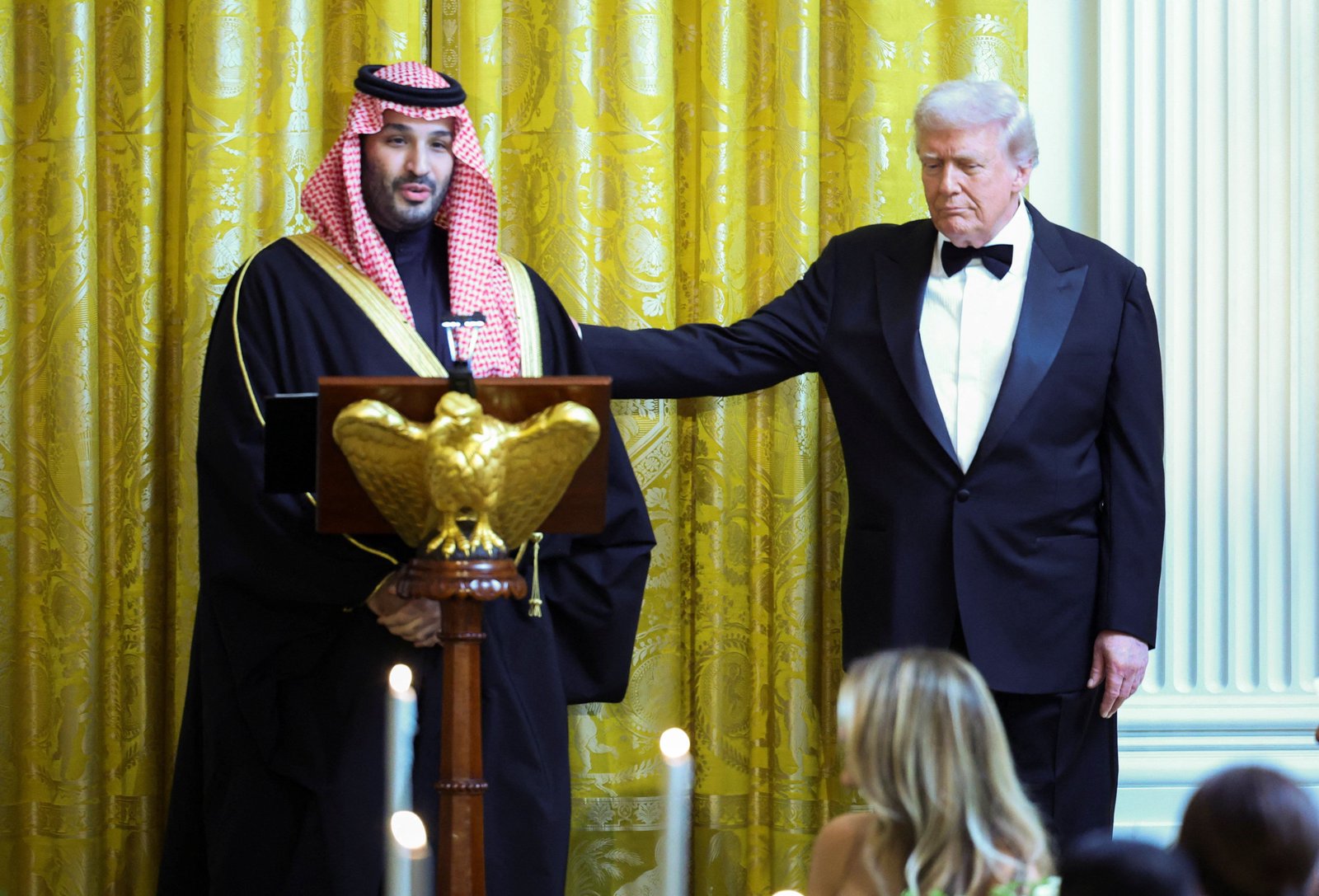 Saudi promotes Trump ties in Miami, even as war rages