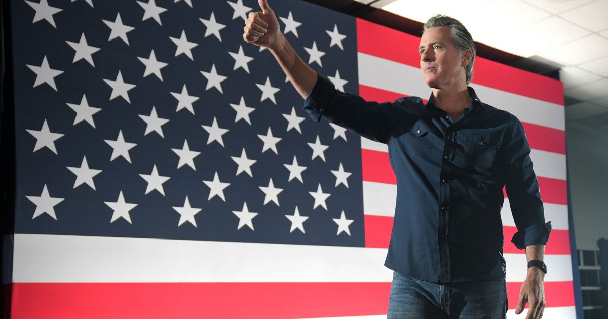 Newsom Keeps Teasing a Presidential Run