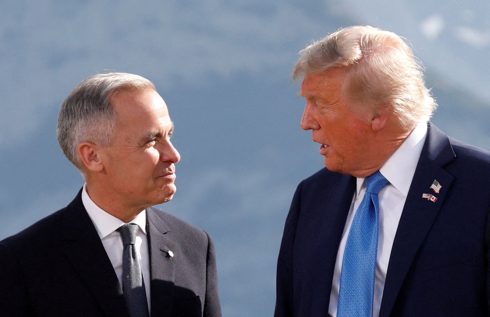 Trump and Canadian PM Mark Carney meet for trade talks