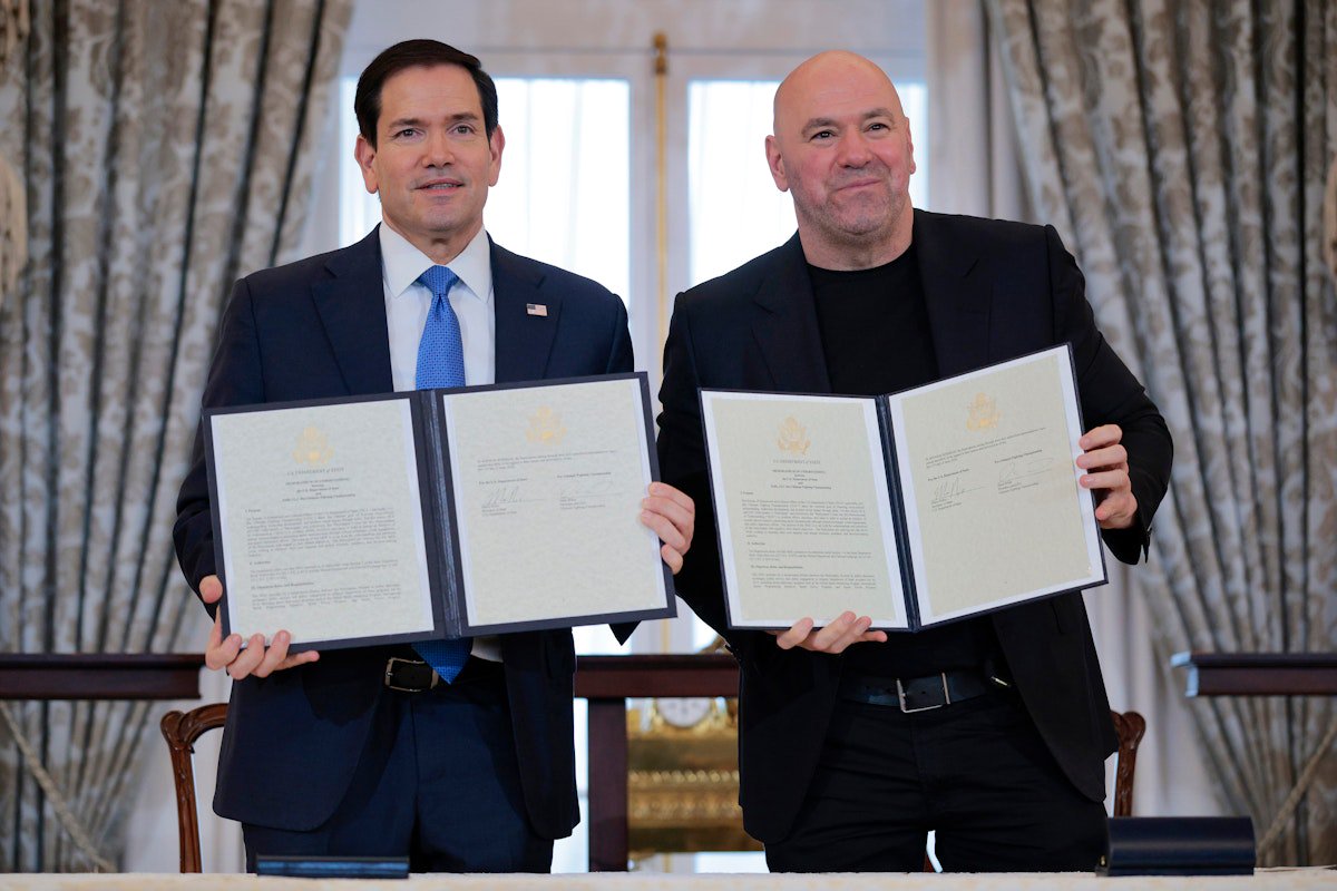 Rubio Signs New Deal With UFC Ensuring Trump Gets Even Richer
