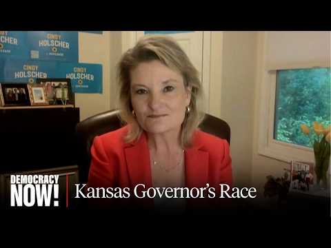 "Focus Is on Affordability": Cindy Holscher, Kansas Dem Nominee for Gov, on Data Center Fight & More