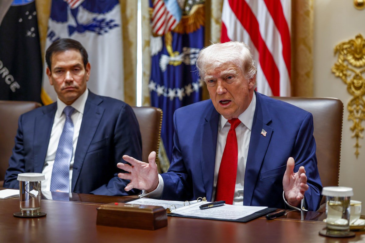 Marco Rubio Dumps Cold Water on Trump’s Claim About Iran Regime