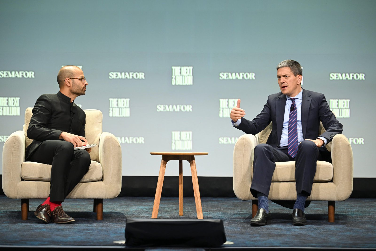 Miliband says rising global divisions threaten our collective ‘humanity’