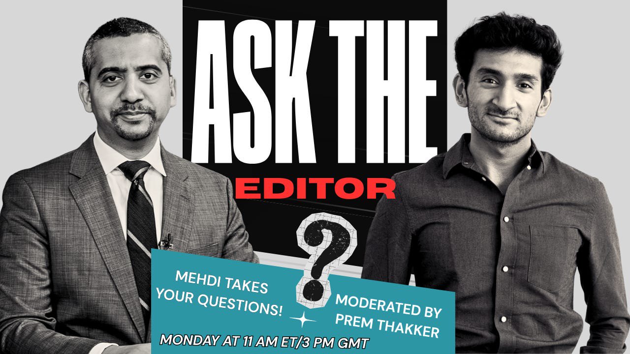 Mehdi Takes Your Questions on Trump's Latest Threats at Home and Abroad