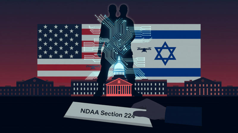 NDAA: New U.S. Bill Will Fuse Israel and U.S. Militaries Into One