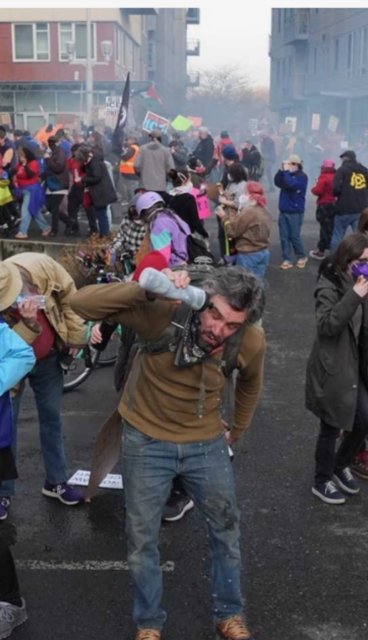 Portland Labor Rally Against ICE Attacked with Tear Gas