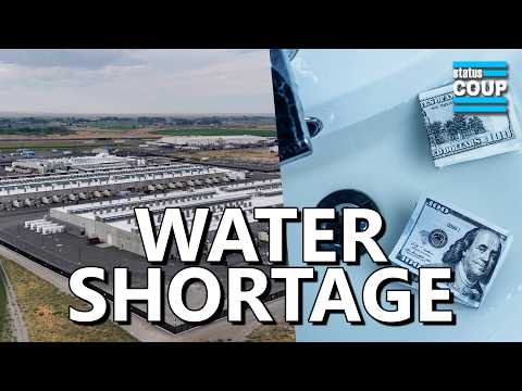 Why Wall Street is ECSTATIC Over AI-Driven WATER SHORTAGE