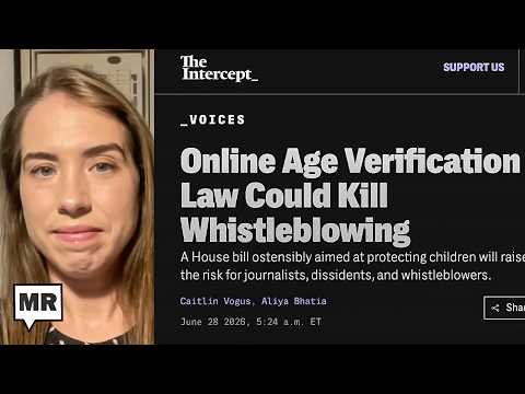 Why Big Tech Wants Age Verification | Caitlin Vogus | TMR
