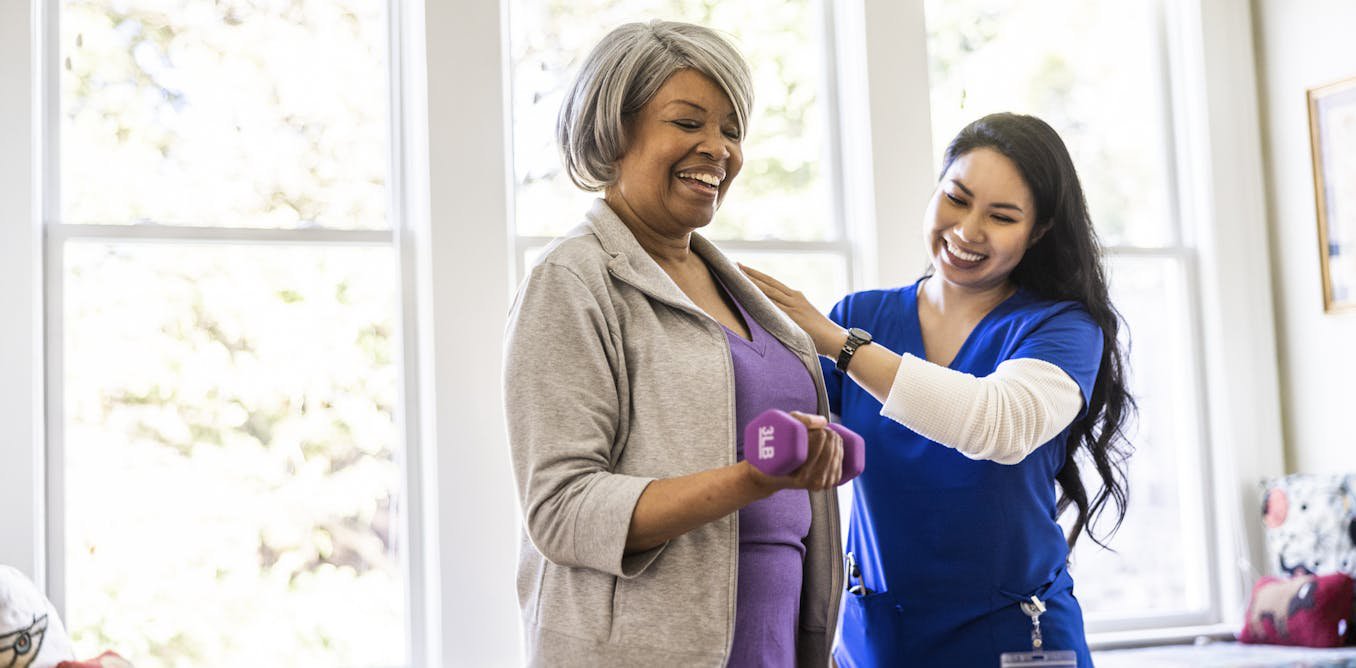 Stroke survivors can counterintuitively improve recovery by strengthening their stronger arm – new research