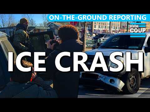 "GET THE F*CK OUT!" ICE WILDLY CRASHES Into Multiple Cars, Abducts Drivers