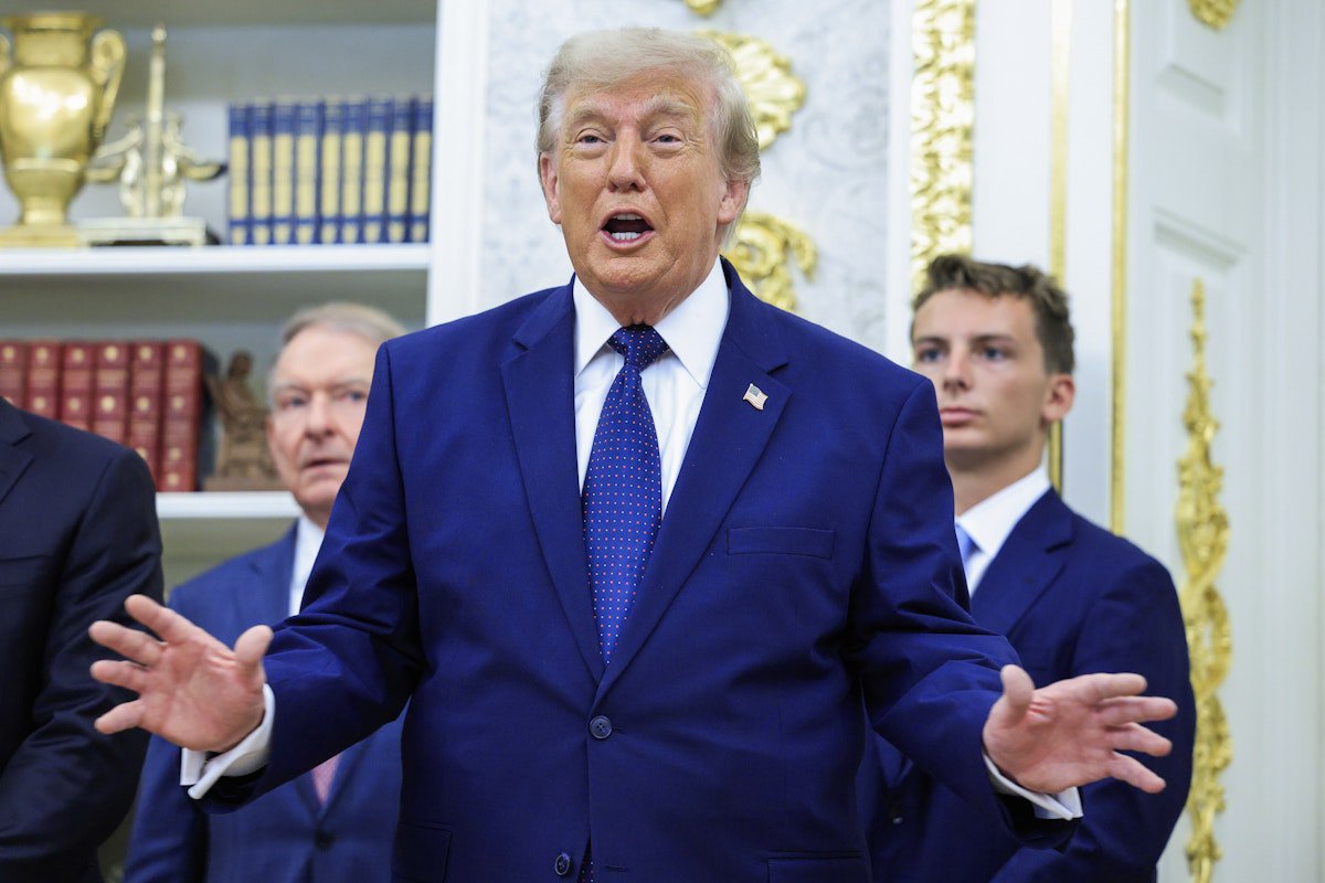 Trump Launches Into TikTok Rant After Being Asked About SpaceX
