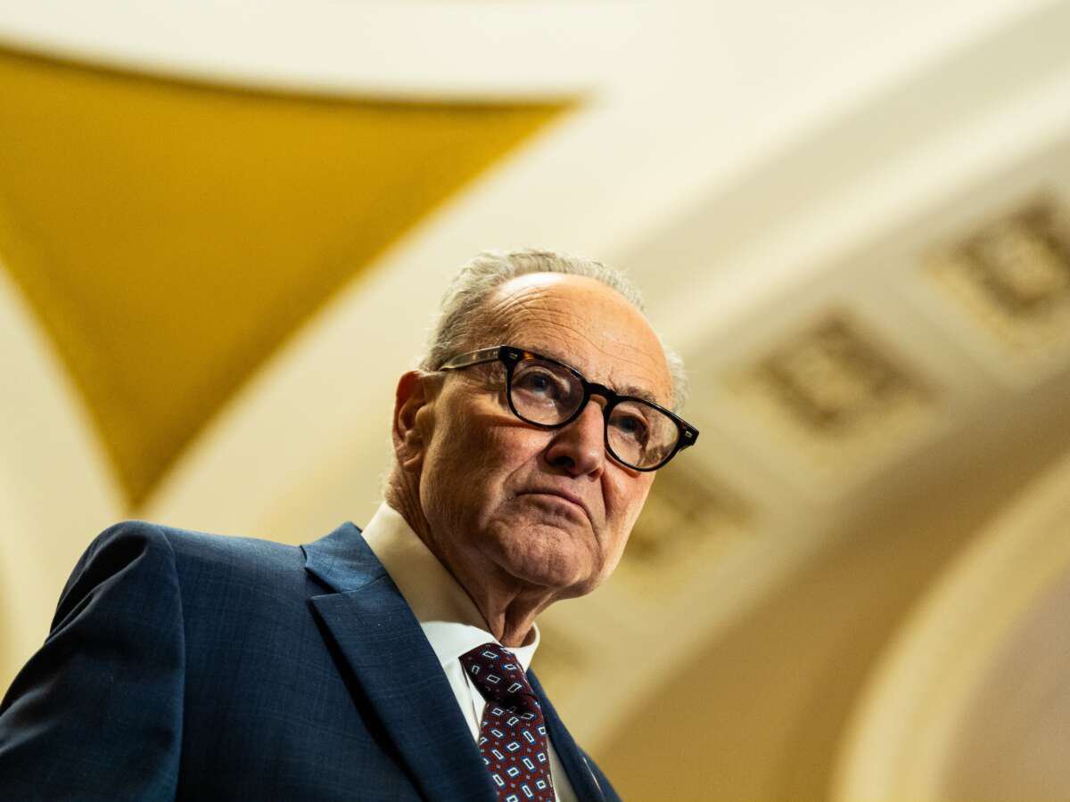 As Trump’s DHS Ravages US, Schumer Says His Job Is “to Fight for Aid to Israel”