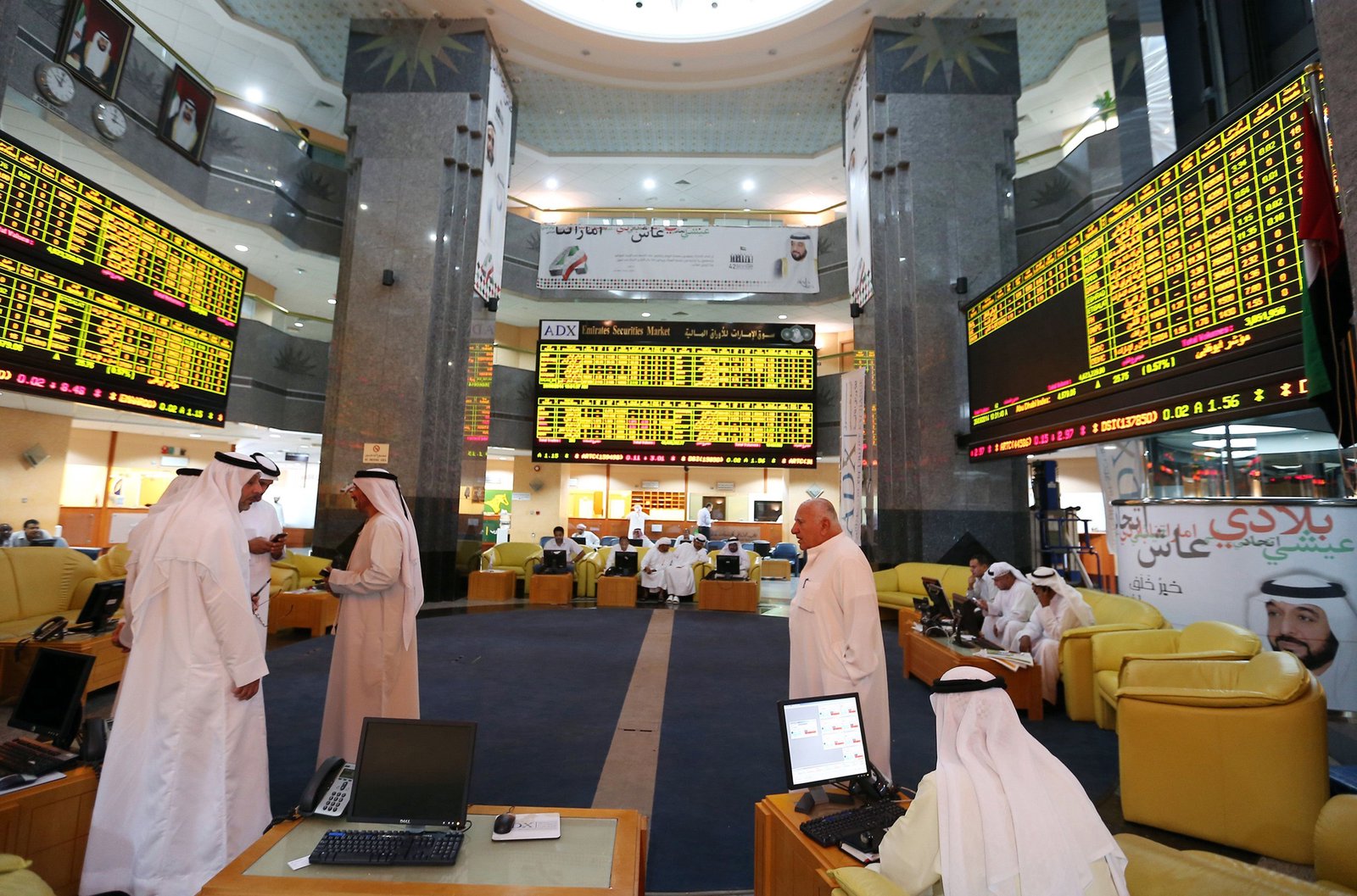 UAE stock markets tumble o war impact
