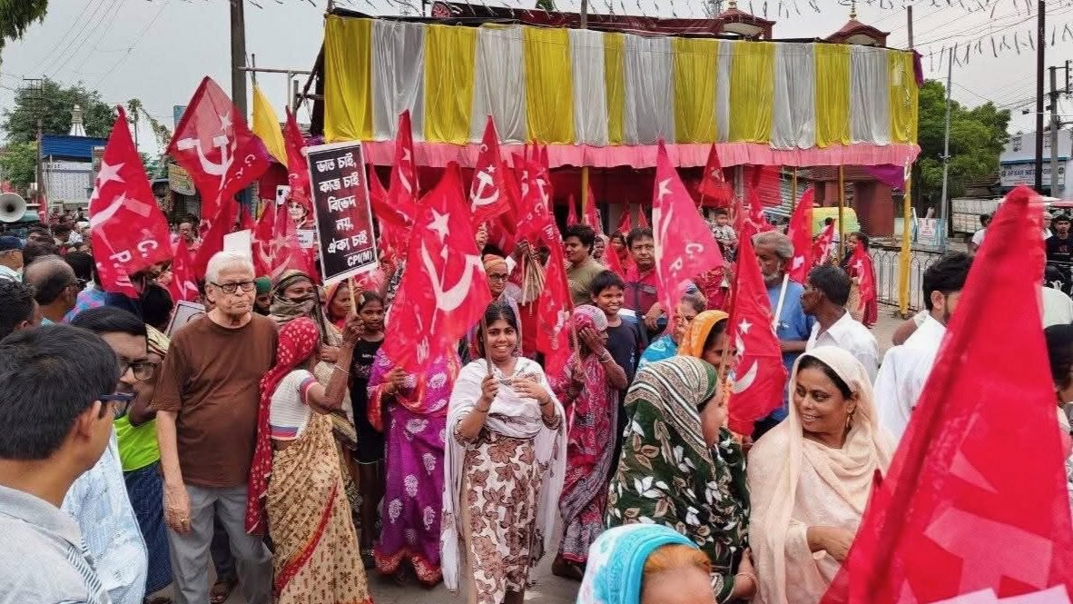 India’s left stands against the right wing’s bulldozers