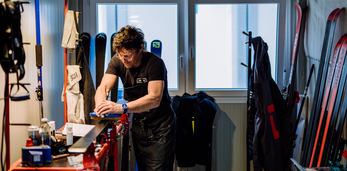 PFAS in ski wax: Despite bans, these forever chemicals linger in wax rooms, study shows – so does their health risk