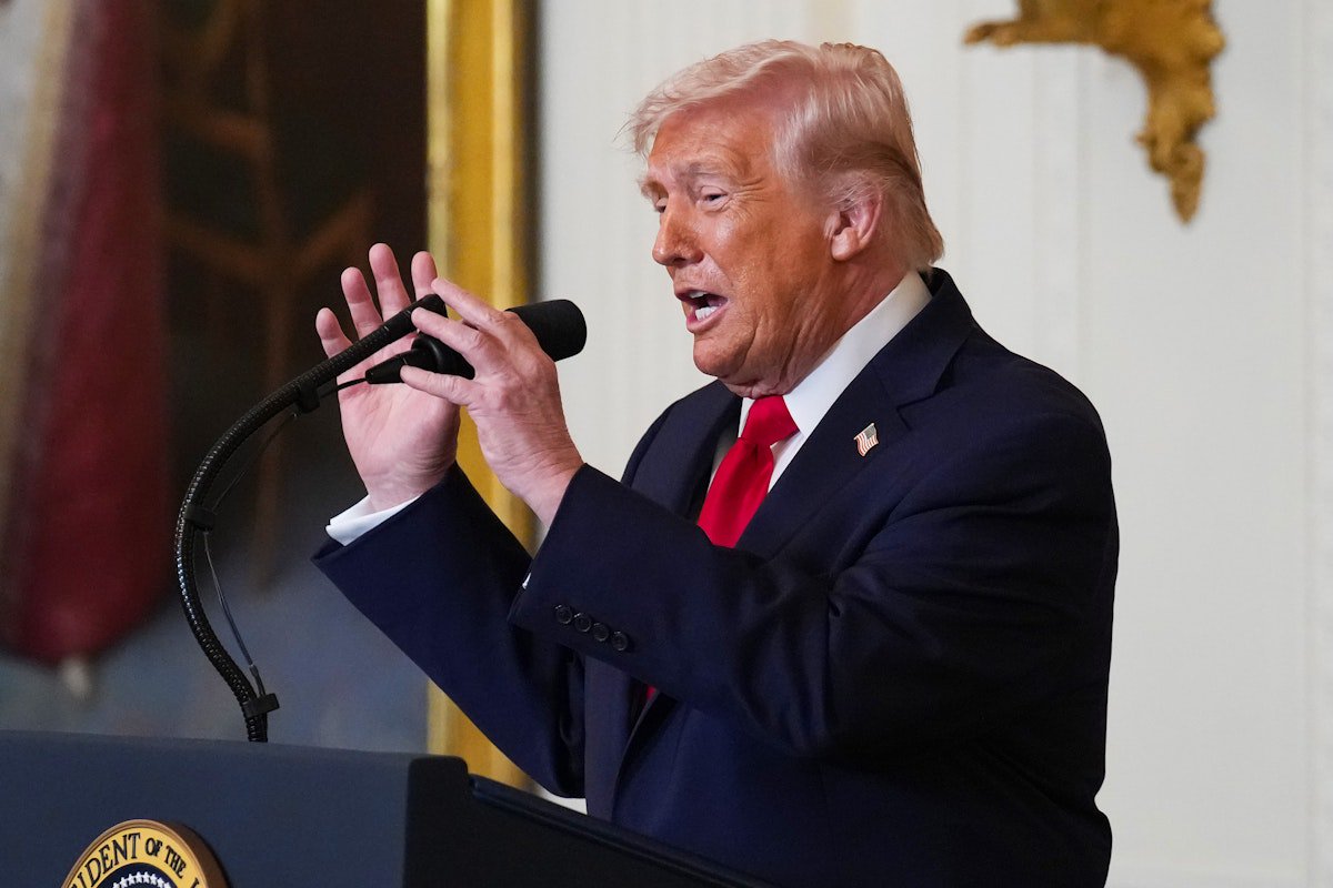Trump Tells White Reporter Immigrants Don’t Have “Your Genetics”