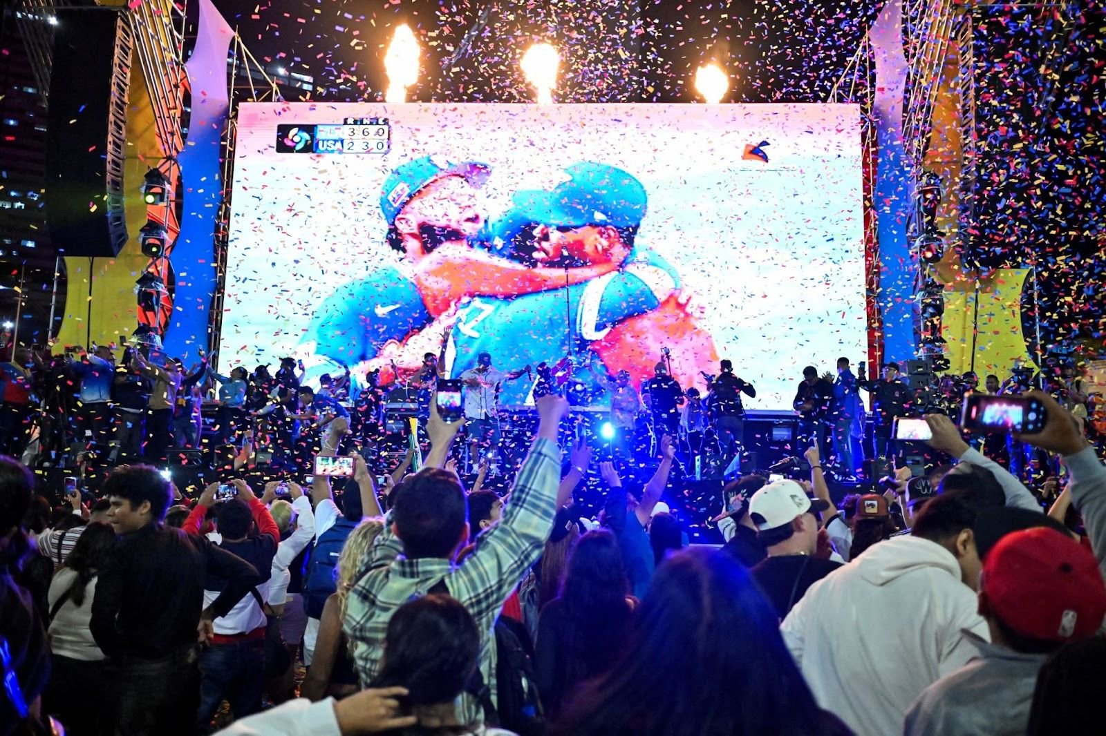 Fans relish Venezuela baseball win against US