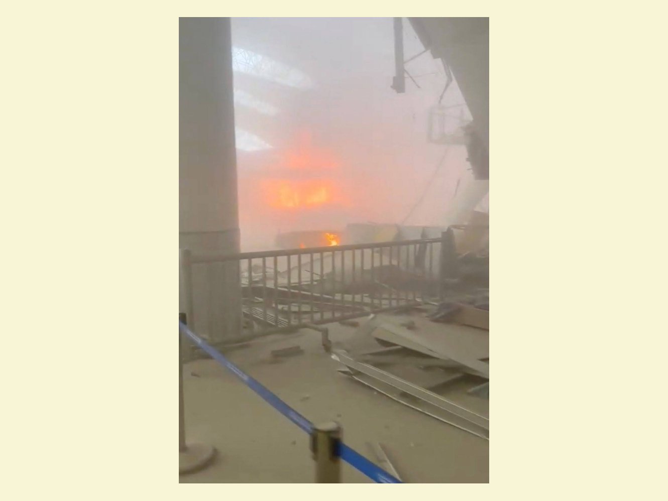 Kuwait shuts airport after Iranian hit