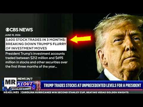 Trump Is Heavily Trading Stocks Of Companies He Promotes