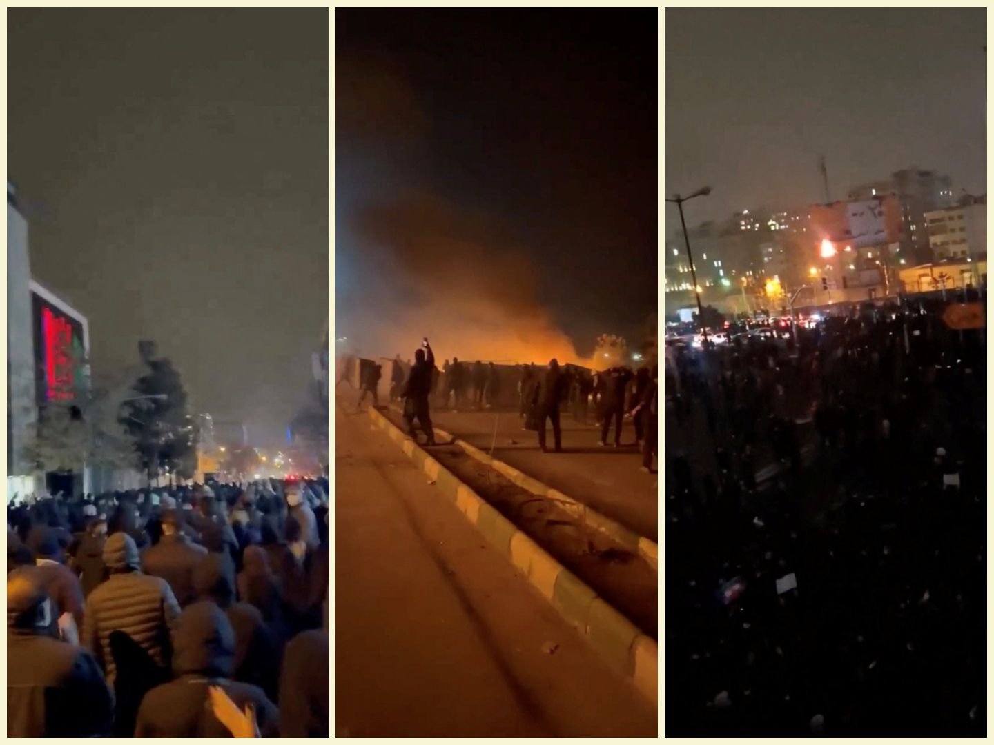 Iran cracks down on protests as Trump weighs action