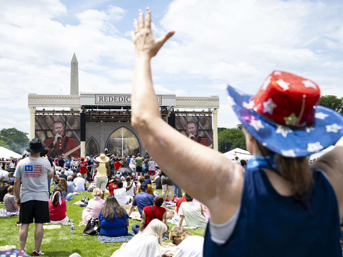 Trump Admin’s “Rededicate 250” Event Panned as Christian Nationalist Gathering