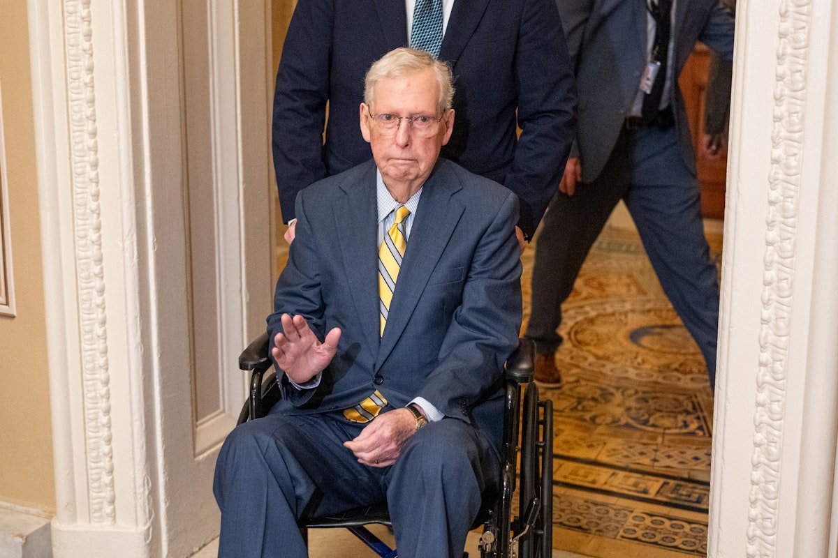 Mitch McConnell’s Home Gets a Makeover While He’s in the Hospital