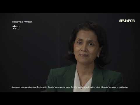 Cisco EVP & Chief Customer Experience Officer Liz Centoni from Semafor World Economy