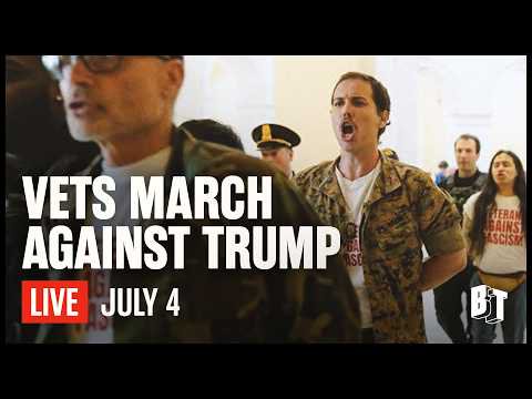 LIVE: Veterans March on Philly for ‘Freedom Over Fascism’