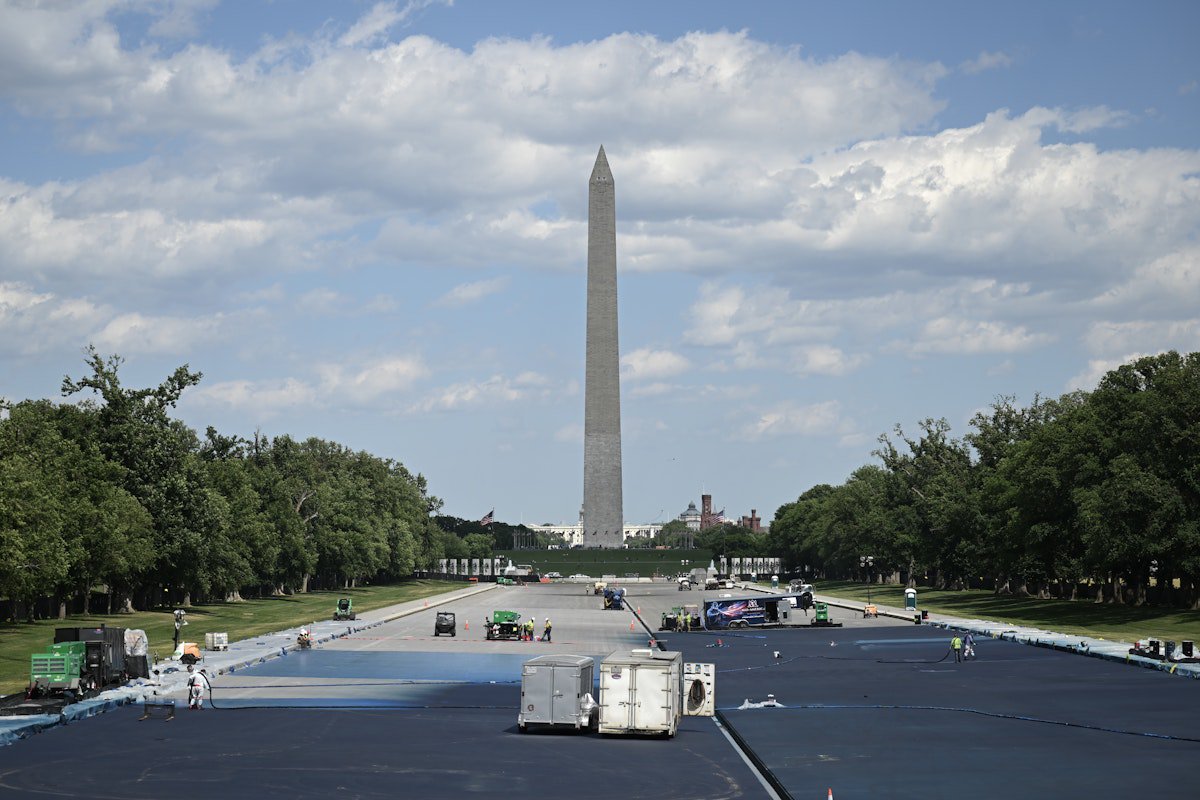 Trump Sued Over Reflecting Pool Renovation as Cost Skyrockets