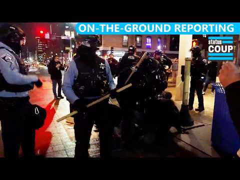 Cops ARREST, BLOCK ICE Hotel Protesters: "Nazi Pieces of Sh*t!"