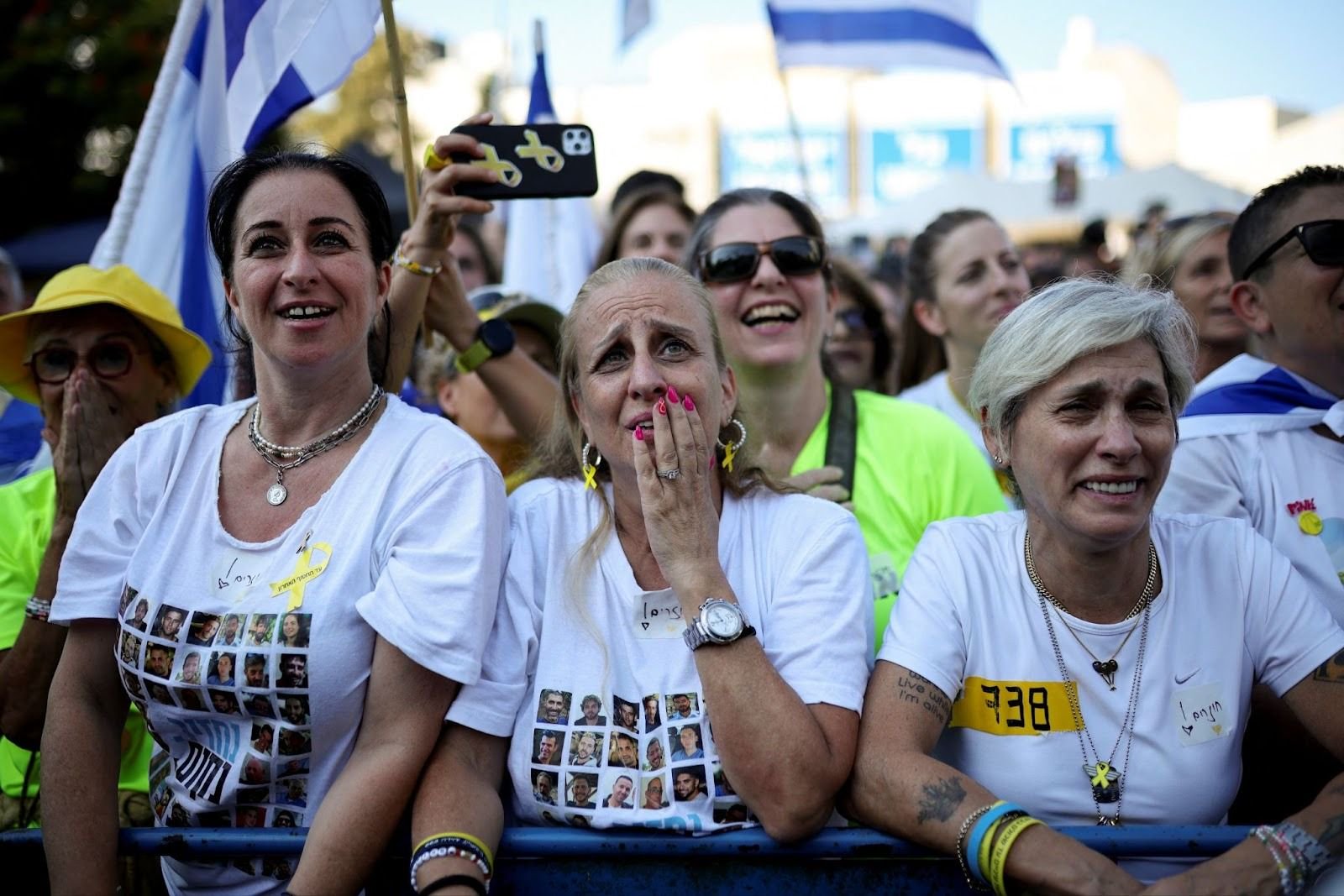 Israeli hostages freed as Trump tells Knesset 'age of terror' over