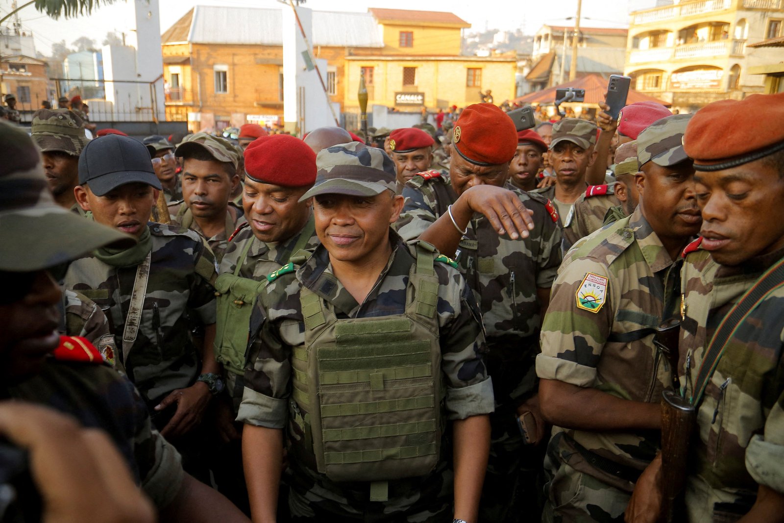 Elite military unit says it seized power in Madagascar