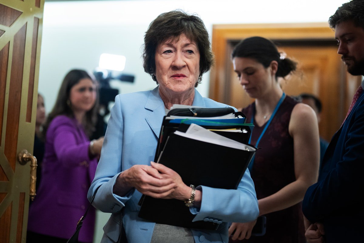 Susan Collins May Be Chuckling, but She’s in Far
Worse Trouble Now