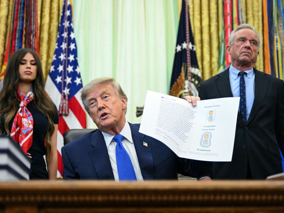 Amid Measles Outbreak, Trump Signs Order Furthering Anti-Vaccine Movement