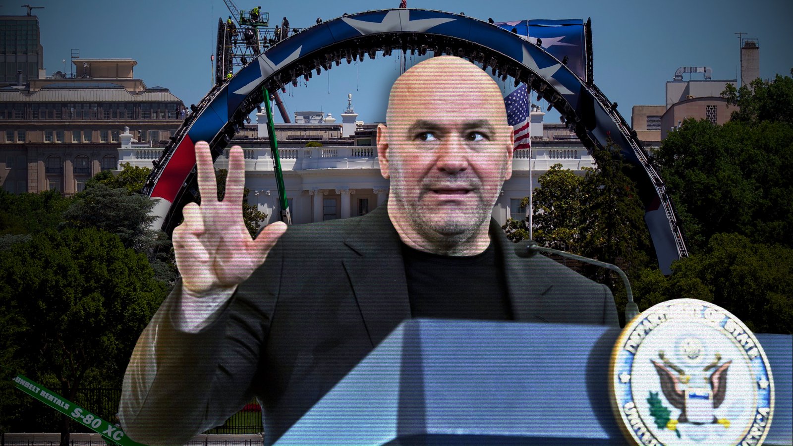  The Real UFC White House Takeover 